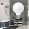 Bulbrite LED Filament PK of (4) 7 W Dimmable A19 Light Bulb with Milky Glass Finish and E26 Base - 4000K 862304 - alternate 16