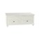 Homeroots 48" White Wood Lift Top Solid Coffee Table With Two Drawers 490742 - alternate 1