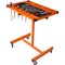 Wrightmaster 29 in. x 20 in. Orange Adjustable Height Work Table with Drawer and 4 Swivel Casters 220 lb Capacity ZR-P190256 - alternate 8