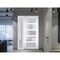 Vdomdoors Front Exterior Prehung FiberGlass Door Frosted Glass / Manux 8002 White Silk / Sidelight Exterior W MANUX8002EXD-WS-W30+14 x H80-RH - alternate 4