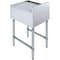 Amgood 18 in. x 22 in. Stainless Steel Underbar Drainboard AMG UD-2218-Z - alternate 5