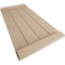 Ekena Millwork Rustic Four Board Joined Board-n-Batten Sandblasted Faux Wood Shutters w/End Batten, 22W x 76H, PR SHUBJE22X76SDPR - alternate 15