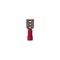 Gb Disconnect Terminal, 600 V, 22 to 16 AWG Wire, 1/4 in Stud, Vinyl Insulation, Red0, 100PK 10-141F - alternate 3