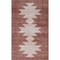 Jonathan Y Peyton Minimalist Geometric Totem Non-Slip Machine-Washable Rose Clay/Cream 8 ft. x 10 ft. Area Rug WSH510K-8 - alternate 1