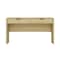 Manhattan Comfort Grace 54in Home Office Desk in Natural Oak and Black DK001-NO - alternate 8