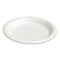 Perk PFAS-Free Compostable Bagasse Plates, Sugarcane, 6in dia, White, 250PK PK61286 - alternate 4
