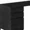 Homeroots 60" Black L Shape Computer Desk With Three Drawers 489927 - alternate 5