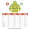 Ergodyne M Lime Class 3 Womens Performance Hi-Vis Hoodie 8304W - alternate 6