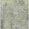 Homeroots 5' X 8' Green And Gray Abstract Washable Indoor Outdoor Area Rug 605549 - alternate 8