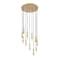 Z-Lite Stari 11-Light Chandelier, 24 in W, Modern Gold 1956P-11R-MGLD - alternate 7