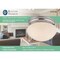 Boston Harbor Single Light Round Ceiling Fixture, 120 V, 60 W, 1-Lamp, A19 or CFL Lamp F13BB01-6854-BN - alternate 3