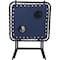 Outdoor Expressions Blue 18'' Square Steel Folding Side Table ZD-T1022-B26 - alternate 7