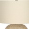 Homeroots 25" Beige Rattan Round Table Lamp With Beige Drum Shade 545851 - alternate 7