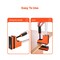 Vevor Bar Clamps for Woodworking 36 inch Parallel F Clamp Set Even Pressure, 2PK F1500-36-2P - alternate 5