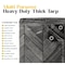 Core Tarps Extreme Heavy Duty 20 Mil Tarp Cover, Waterproof, UV Resistant Grey Wood/Black 9ft X 12ft CT-712-9X12 - alternate 6