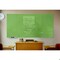 Fab Glass And Mirror Glass Dry Erase Board for Wall - Magnetic Glass Board with Green Surface - Frameless 48in x96in wi MB48x96-SB602 - alternate 5