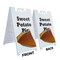 Signmission Sweet Potato Pie, A-Frame & 2 Decals Installed, Heavy-Duty Plastic Frame SBHD-D-2436-Sweet Potato Pie - alternate 4