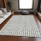 Homeroots 8' X 10' Gray Charcoal And Silver Geometric Washable Indoor Outdoor Area Rug 583297 - alternate 9