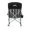 Picnic Time Family Of Brands NFL Los Angeles Chargers - Outdoor Rocking Camp Chair 805-01-175-344-2 - alternate 2