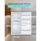 Black&Decker 20.1 cu. Ft. Top Mount Refrigerator / Freezer with ice maker-White BR2010JIMW - alternate 6