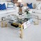 Fab Glass And Mirror 36in Square Clear 1/4in in Thick Flat Polished Tempered Eased Corners Glass Table Top 36inch 36SQR6THFLTE-T - alternate 6