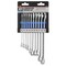 Performance Tool 10 pc. Metric Wrench Set, Chrome Alloy Steel, Polished Finish W30002 - alternate 2