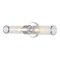 Jonathan Y Cecil 23" 2-Light Tall Cylinder Iron/Striped Glass Modern Mid-Century LED Vanity, Chrome JYL3538A - alternate 12
