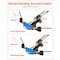 Vevor Hydraulic Tubing Bender Kit 1/4 to 7/8 in Tube Pipe Bender Color Aluminium HHW-22B - alternate 7