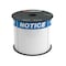 Labeltac LabelTac 4 and Pro Model Die-Cut Notice OSHA Header Roll 4in x 4in, 200 labels per roll LT44NOTC - alternate 1