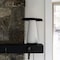 Jonathan Y Bruno 12.3 in. Mid-Century Minimalist Plant-Based PLA 3D Printed Dimmable LED Table Lamp, White/Black USA1006A - alternate 8