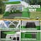 Wakeman 12 Person Large Camping Tent Tall Family Cabin Shelter w/ 2 Room Dividers, 6 Mesh Windows 75-CMP1202 - alternate 6