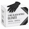 Approved Vendor 5Mil Black Nitrile Gloves LARGE, 1000PK BPBLK5MILBNitrileLC - alternate 1