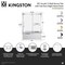Kingston Brass 60" Acrylic Anti-Skid Alcove Right-Hand Drain Tub with Left Sliding Tub Door, White/Matte Black KVTAP6032R21A0 - alternate 6
