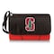 Picnic Time Family Of Brands NCAA Stanford Cardinal Blanket Tote Outdoor Picnic BlanketRed with Black Flap 820-00-100-534-0 - alternate 1