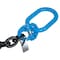 Mytee Products 5/8 inx2 ft Single Leg Chain Sling 22,000 Lbs WLL Oblong Link-to-Sling Hook Ends, 2PK CH582-58FH-OBL-G100x2 - alternate 7