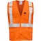 Ironwear Hi-Vis FR Safety Vest M Class 2 , Zipper 5 Pockets, ID Window 1284FR-OZ-RD-CID-M - alternate 1