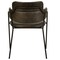 Leisuremod Axis Collection Modern Dining Chair in Charcoal AC22CH - alternate 9