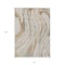 Homeroots 8' X 10' Beige Teal Blue And Ivory Abstract Washable Indoor Outdoor Area Rug 600207 - alternate 8