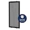 Ritescreen Sliding Screen Door, Left Hand, Black, PetScreen Mesh, 32.4375 in W x 75.3125 in H KD.144EXT-L48-MSPT-H75 0.3125 - W32 0.4375-LH - alternate 1