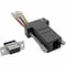 Tripp Lite DB9 TO RJ45 MODULAR SERIAL ADAPTER F/F, RS-232, RS-422, RS-485 P440-89FF - alternate 1