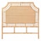 Bali & Pari Hekima Natural Rattan Standalone Headboard, Coastal Boho Style Handwoven Wicker Bed Backdrop, Queen 270-14783-ZORO - alternate 5