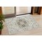 Homeroots 3' X 5' Ivory And Brown Oriental Washable Indoor Outdoor Area Rug 600162 - alternate 1