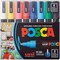 Uni ballTM Posca PC-5M Paint Markers - Medium Marker Point - Assorted Ink - Water Based, 10PK PC5M8C - alternate 2