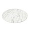 Homeroots 32" White And Black Marble And Metal Dining Table 520852 - alternate 8