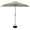 Pure Garden 9ft Half Umbrella, Sand 50-LG1044B - alternate 6