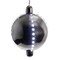 Celebrations LED Silver Snow Fall Ornament 4 in. Hanging Decor 23-12003A - alternate 1