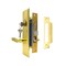 Ecs Hardware Durable Heavy Duty Mortise Lockset w/Lever US3 Polished Brass, 2-1/2 in Backset Entrance, Left Handed ECSH-MLWL01-PB-SC1-LH - alternate 1