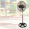 Brentwood Industries 3 Speed 12in Oscillating Stand Fan in Black F-12SMBK - alternate 6