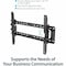 Startech.Com Flat Screen TV Wall Mount - Tilting - For 32 to 75 TVs - Heavy-Duty Steel - VESA TV Mount - FLATPNLWALL - alternate 4