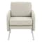 Office Star Armchair, Beige Seat, Beige Back, 26 in W 26 3/4 in L 33 1/2 in H, Polyurethane Seat SL5601-PD28 - alternate 7